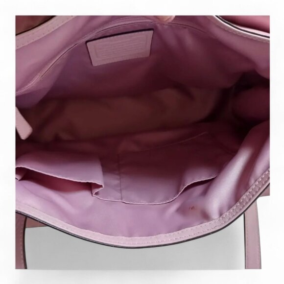 Coach Taylor Marin Tote – Light Baby Pink Pebbled Leather - Picture 10 of 14